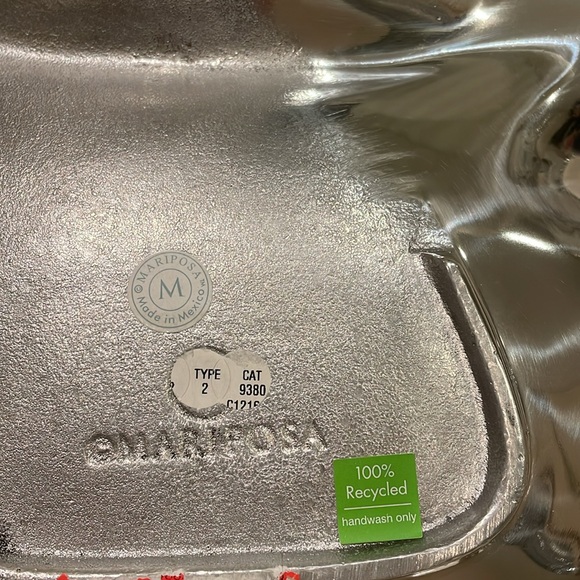 NWT Silver Christmas tree platter O/S - Picture 4 of 9